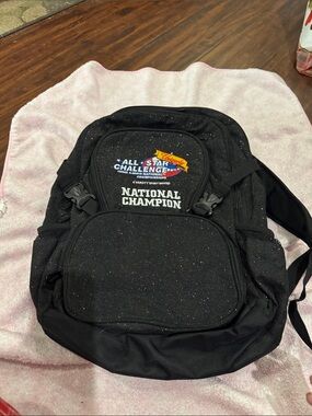 All Star Challenge National Champion Black Backpack